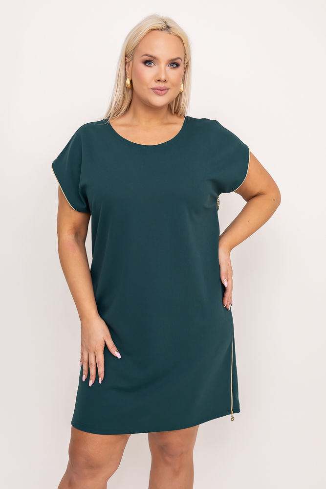 Black CARBONA Plus Size Dress