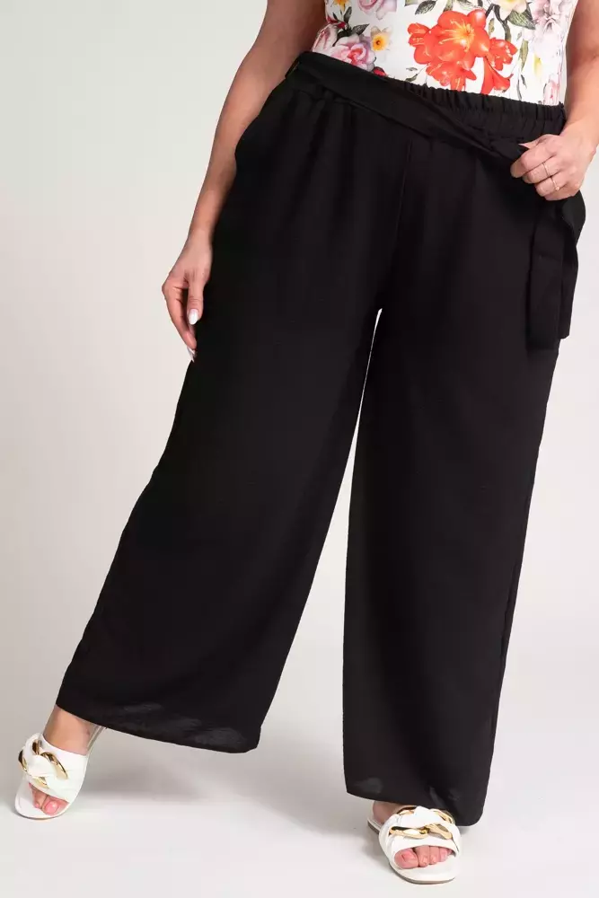 Black WIDIO culotte pants