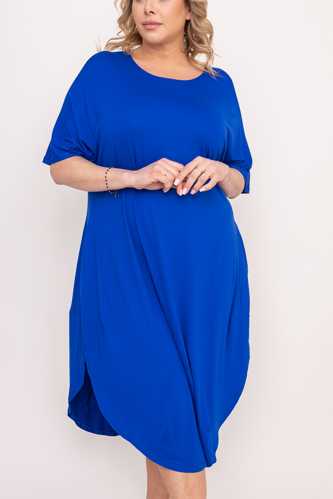 Cornflower SPINER Plus Size Dress