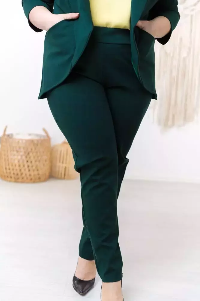 Green BAKIOLA Plus Size Pants