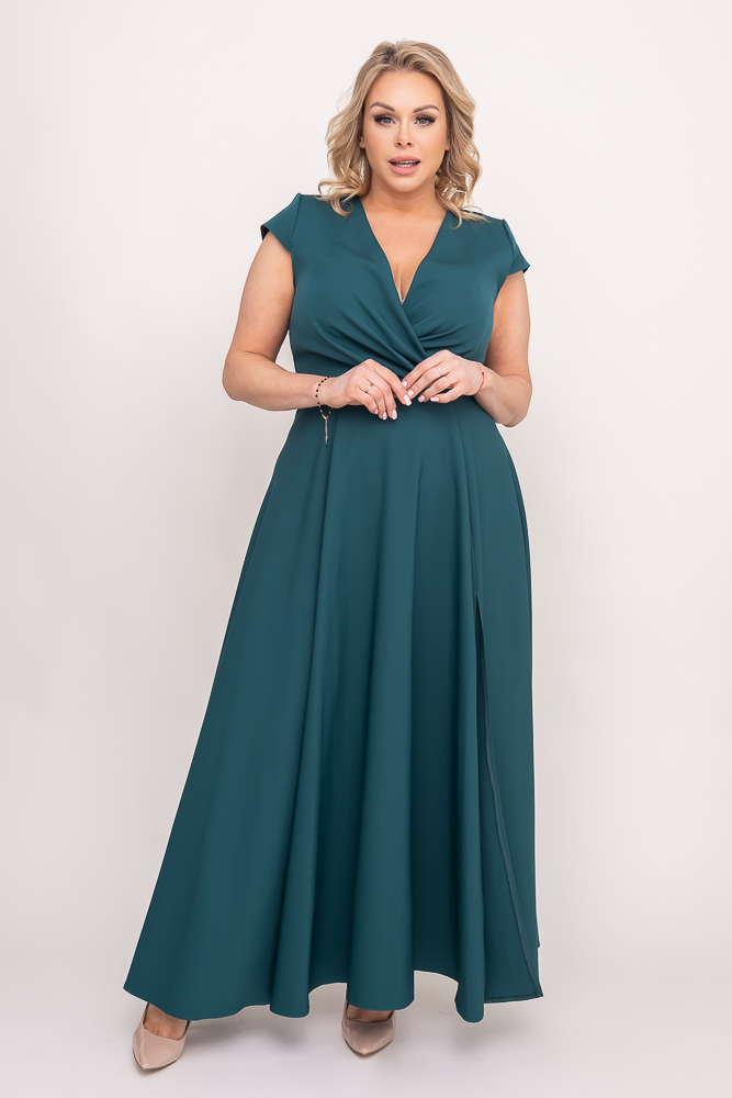 Green LOREDANA Plus Size Dress