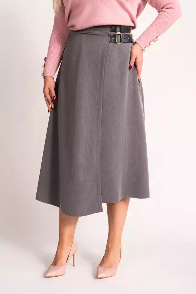 Grey VELEMY Skirt