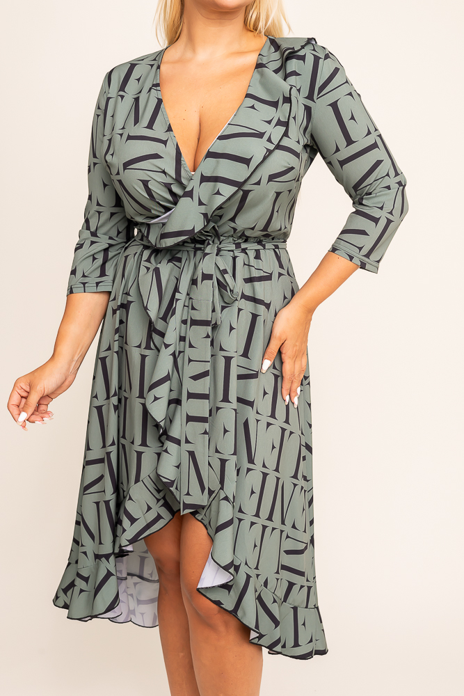 IGA Plus Size Dress Pattern 13