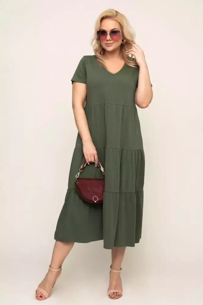 Khaki LABORIA Dress