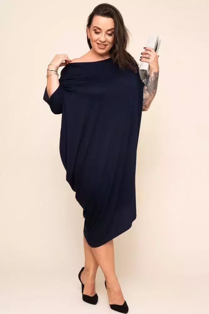 Navy blue CASUAL FASHION Dress