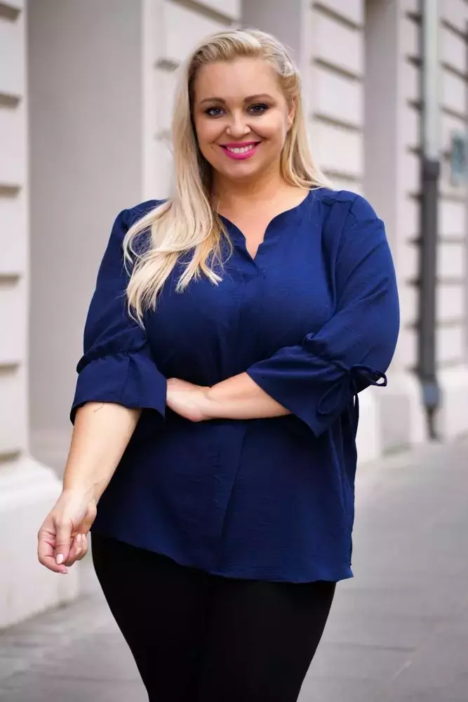 Navy blue CRYNO blouse