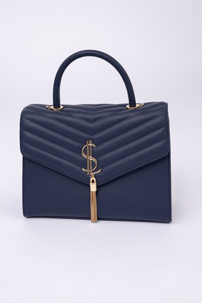 Navy blue DEMI Handbag