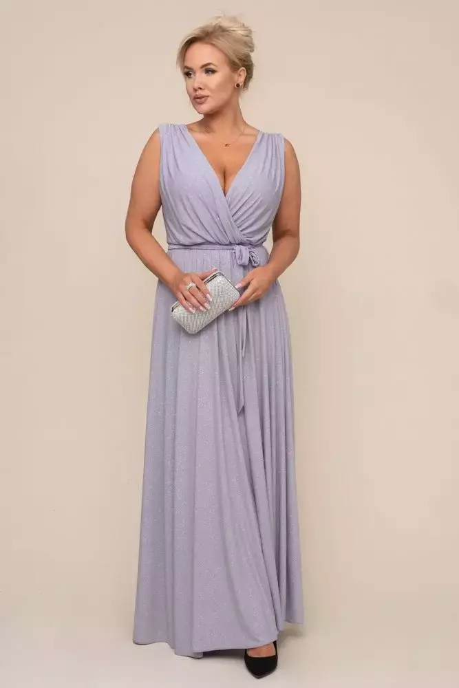 Silver FIANCO Maxi Dress