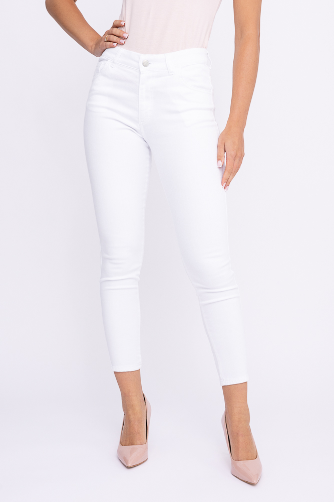 White SONTI 7/8 Pants