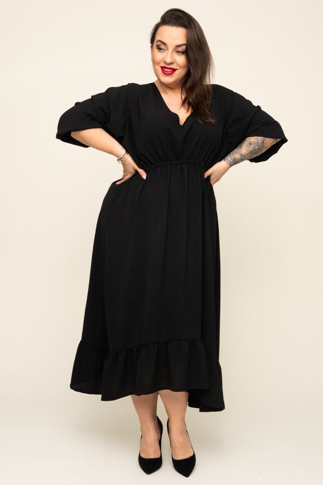  Black AMOROSA Dress