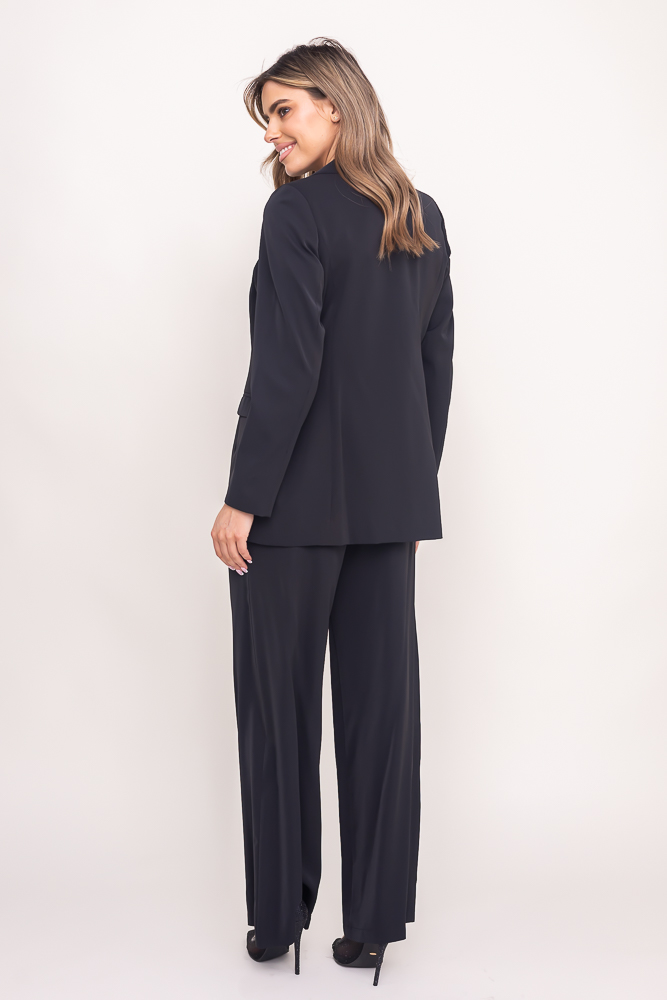  Black MARIVA Plus Size Suit