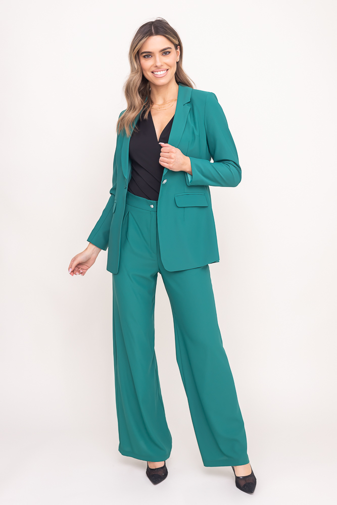  Black MARIVA Plus Size Suit