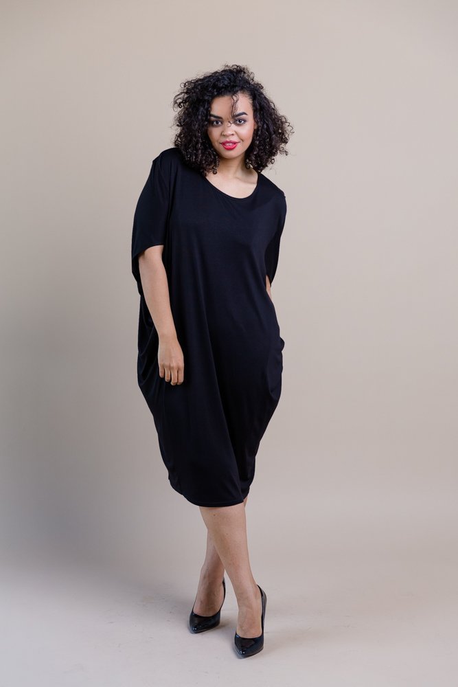  Black POLK Dress