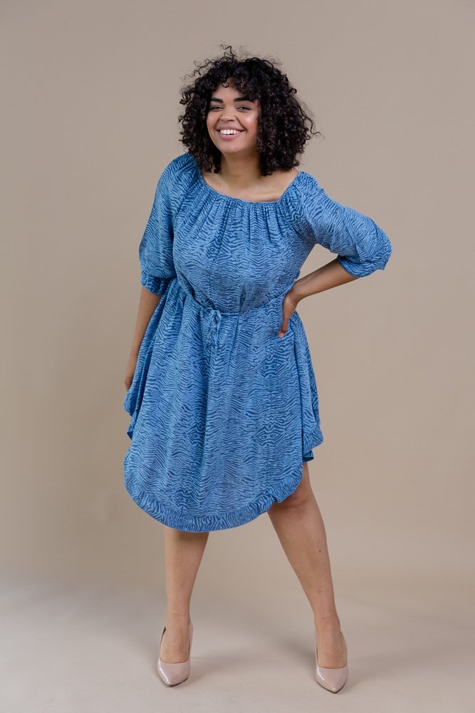  Blue SCIAMANO dress