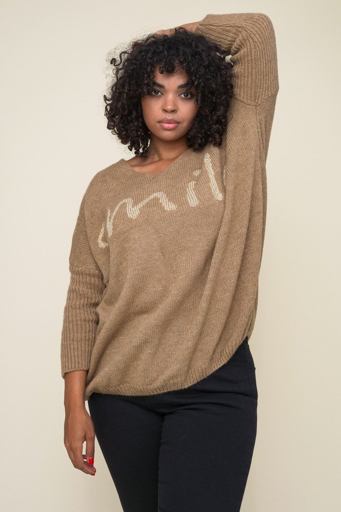  Brown CEDO Sweater 