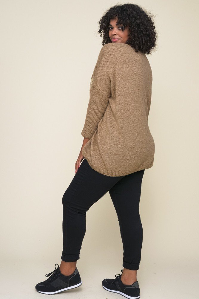  Brown CEDO Sweater 