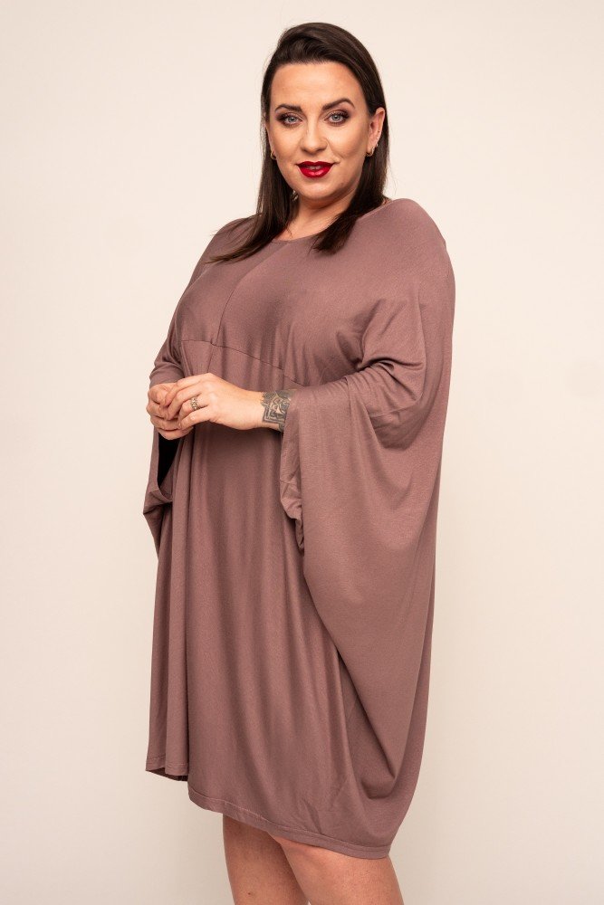  Coffee HERMI Dress