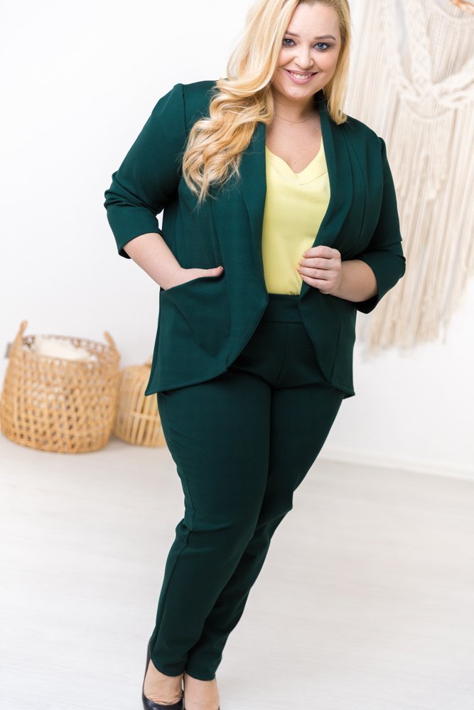  Green BAKIOLA Plus Size Jacket