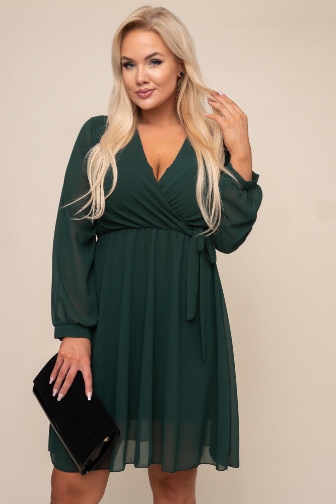  Green Elegant Dress PERLA