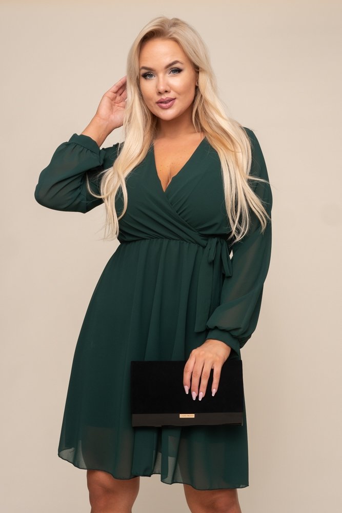  Green Elegant Dress PERLA