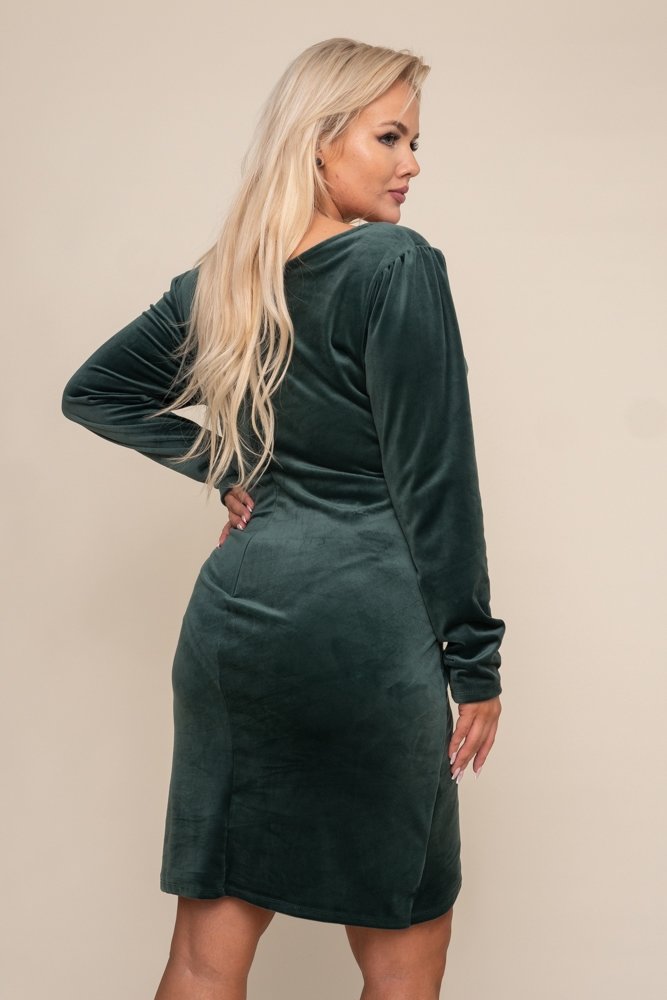  Green Velour Dress by SENSO