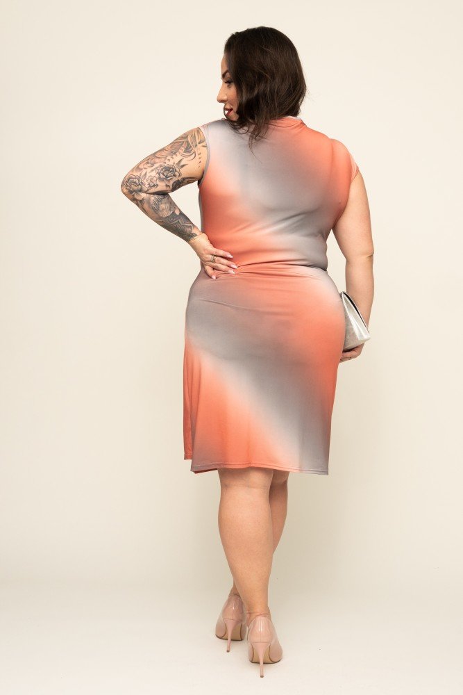  Grey Pink VENGA Dress