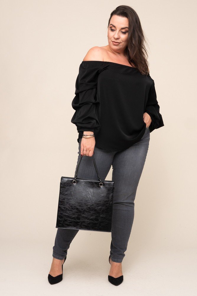  NENSI Black Blouse