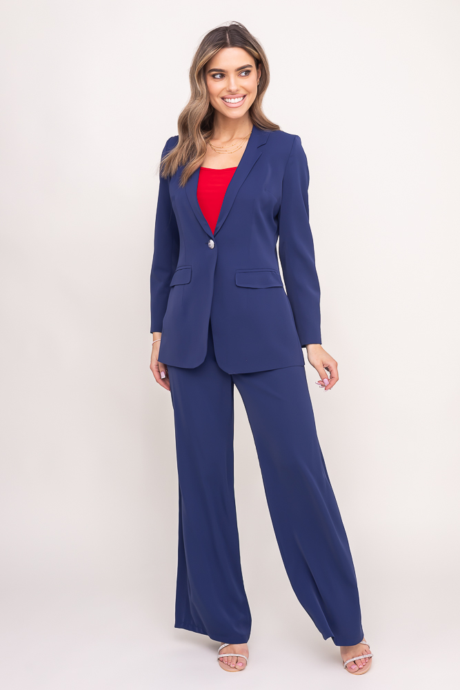  Navy Blue Suit MARIVA Plus Size