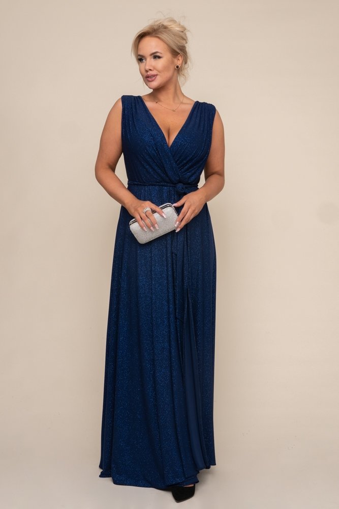  Navy blue FIANCO Maxi Dress