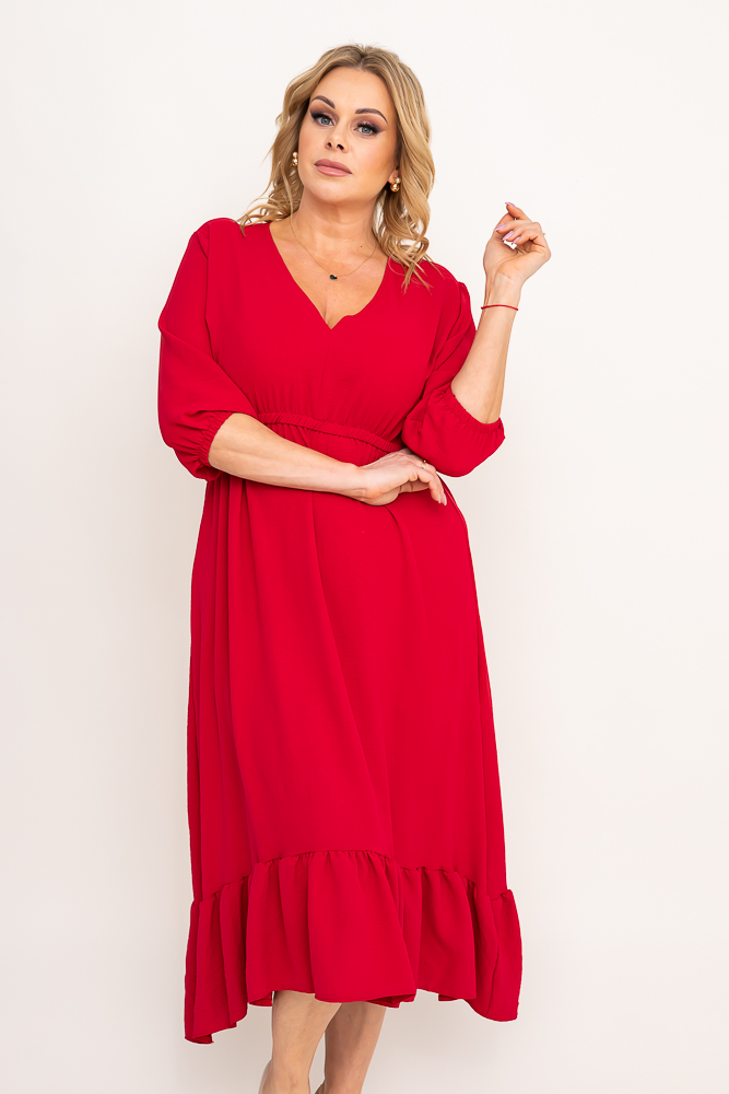  Red AMOROSA Dress