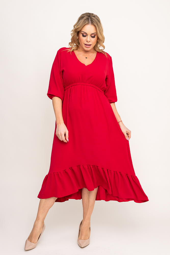  Red AMOROSA Dress