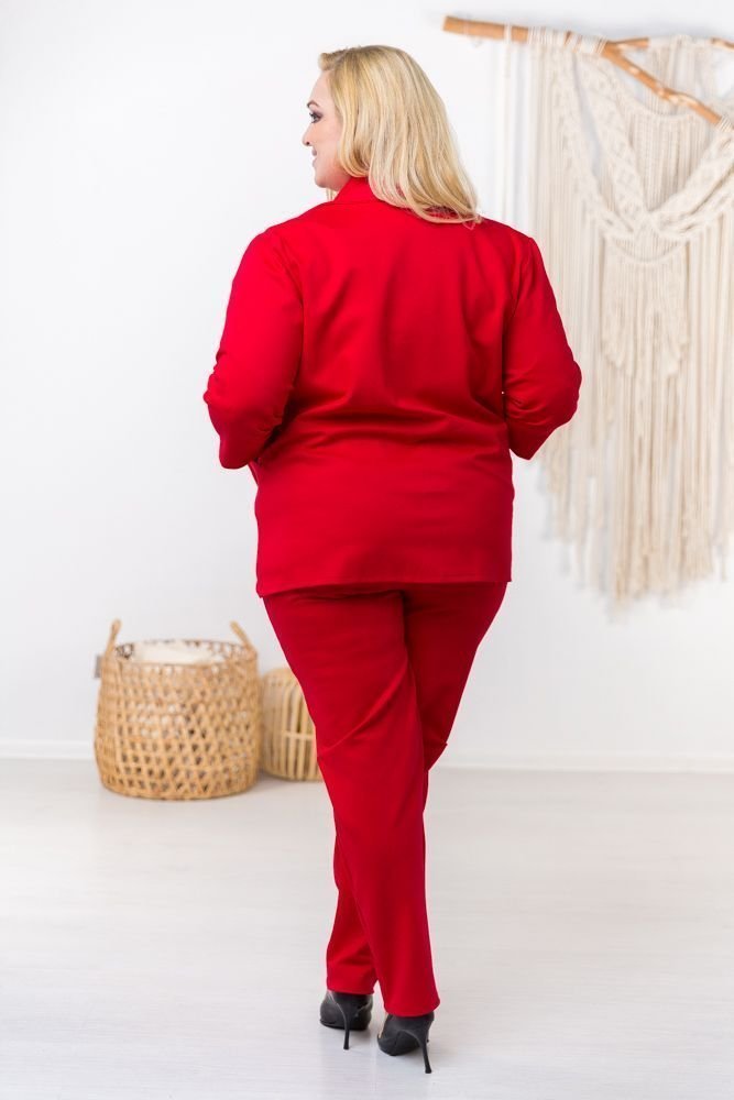  Red BAKIOLA Plus Size Jacket