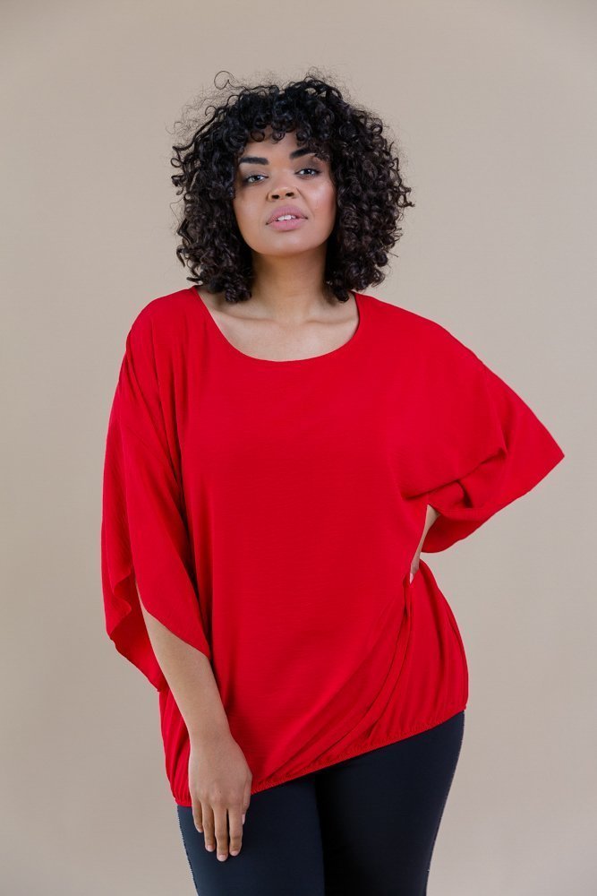  Red ETERNAL Blouse