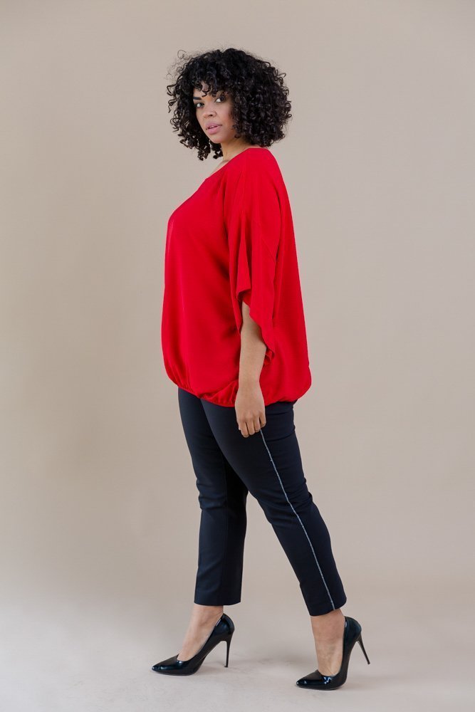  Red ETERNAL Blouse