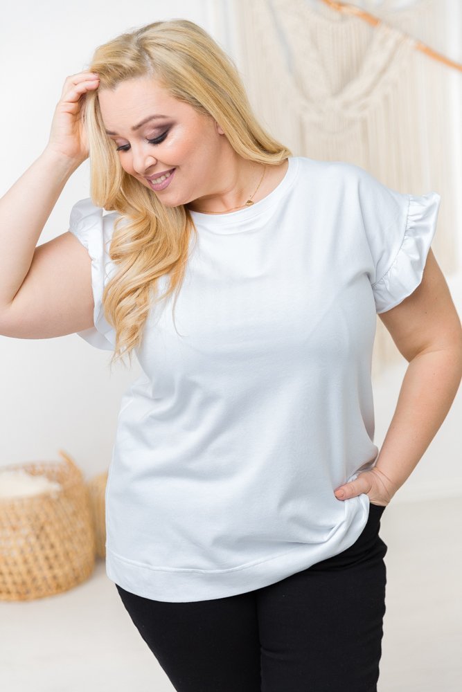  White BELLO Blouse