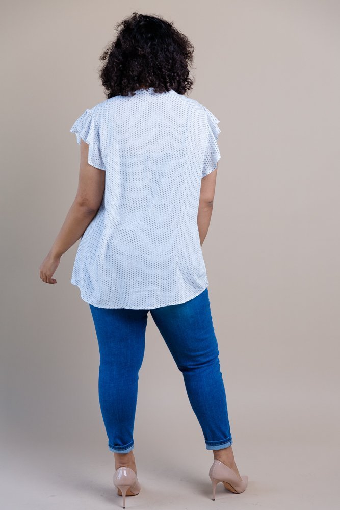  White CELLI Blouse