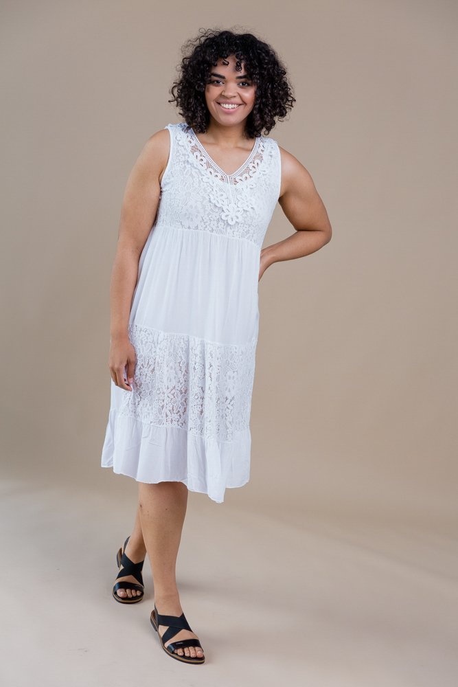  White HIPI dress