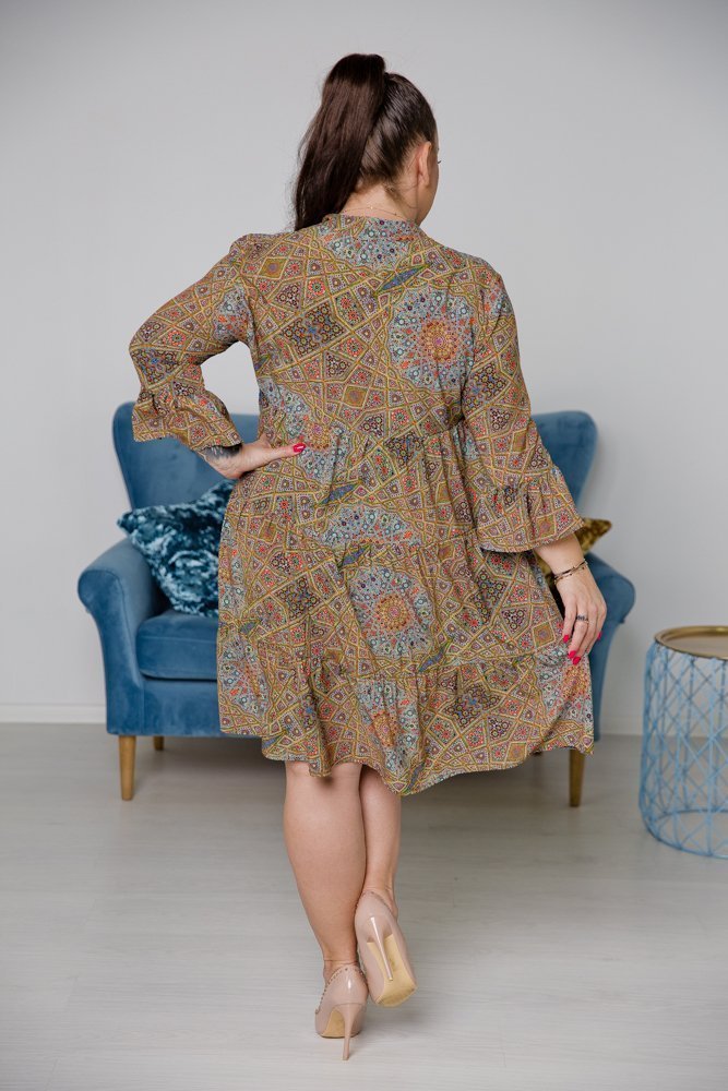 ARABELA Plus Size Dress Pattern 3