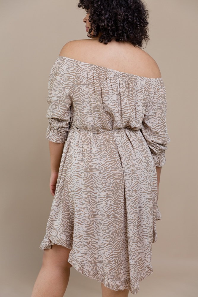 Beige SCIAMANO dress