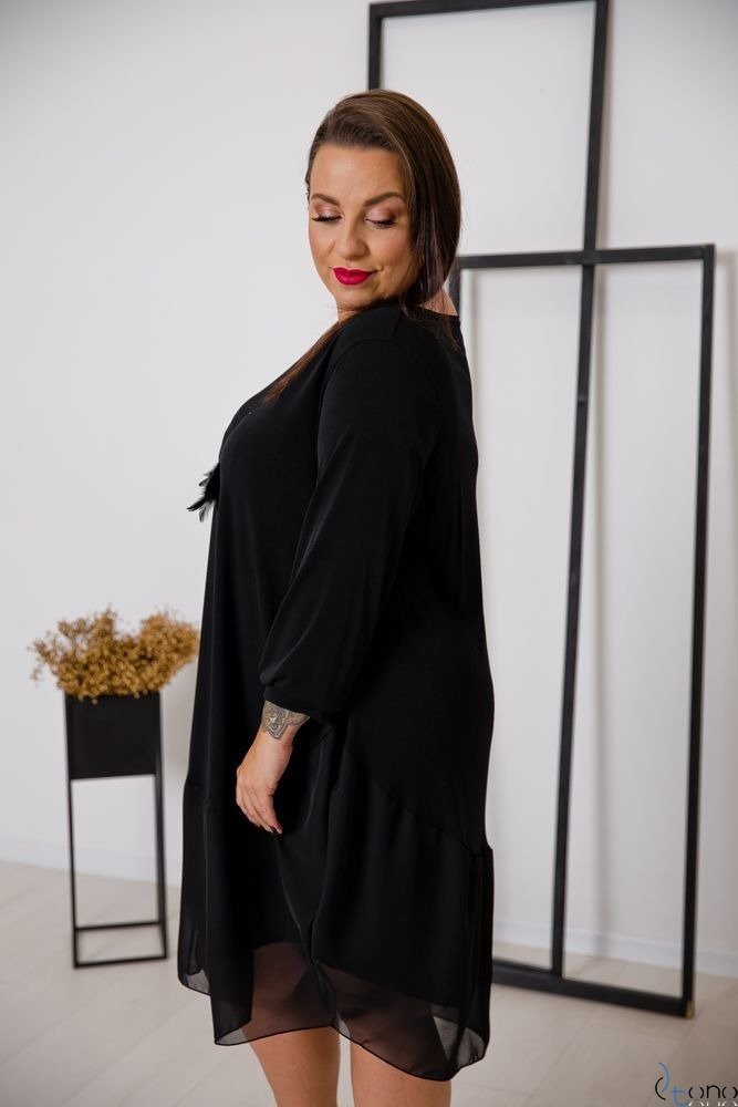 Black APPRI Plus Size Dress