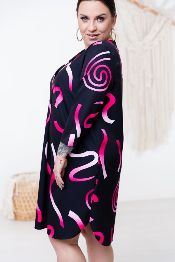 Black ATTIMA Tunic Pattern 2