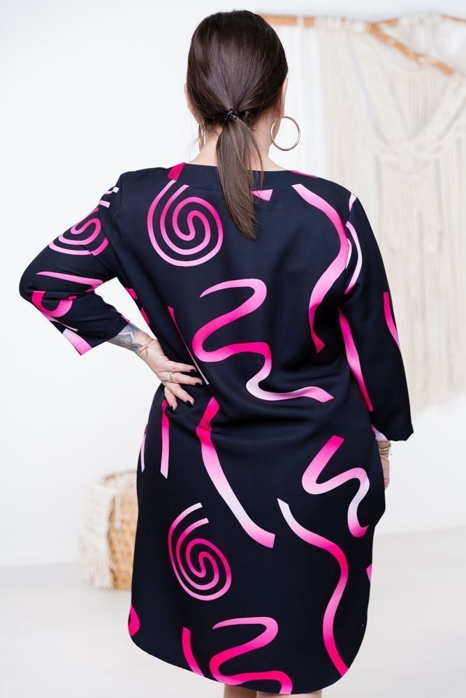 Black ATTIMA Tunic Pattern 2