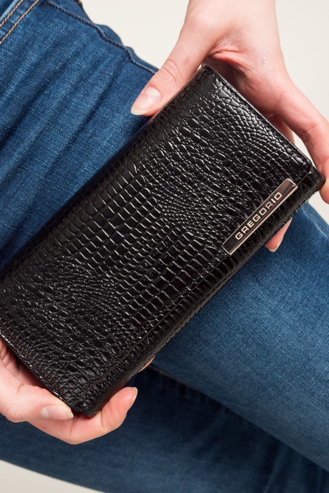 Black GREGIO Wallet