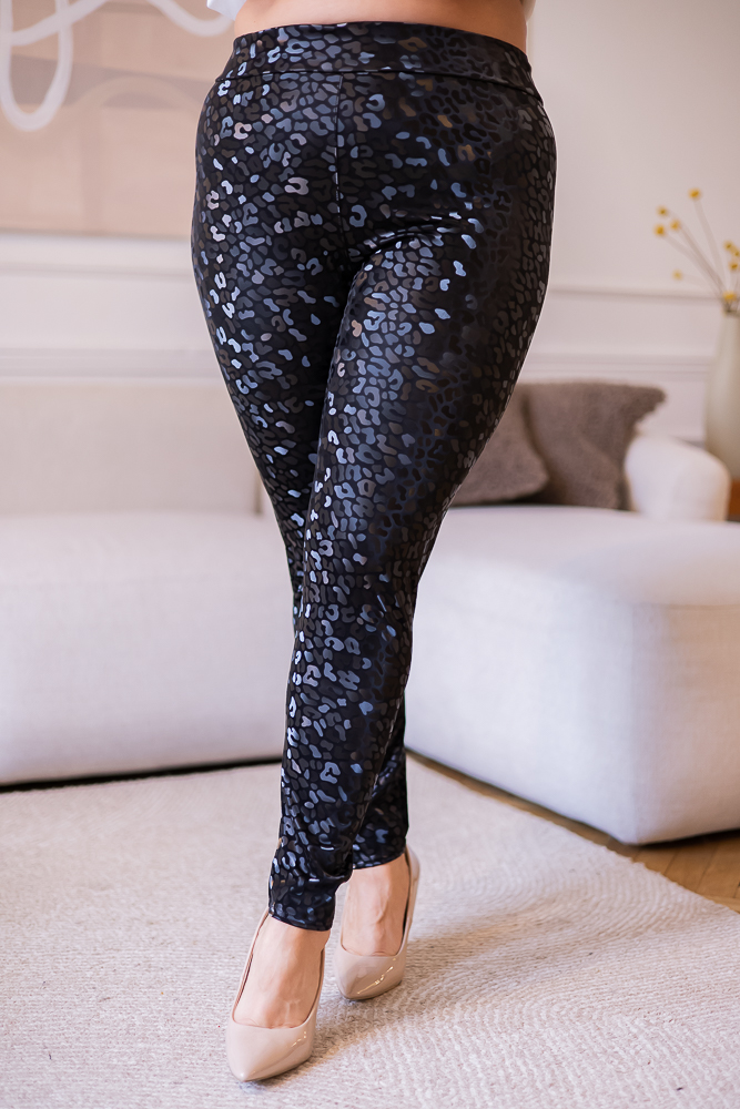 Black SIDA Leggings Pattern 2