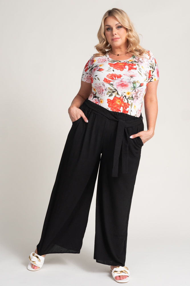 Black WIDIO culotte pants