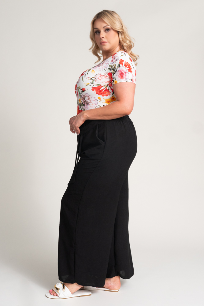 Black WIDIO culotte pants