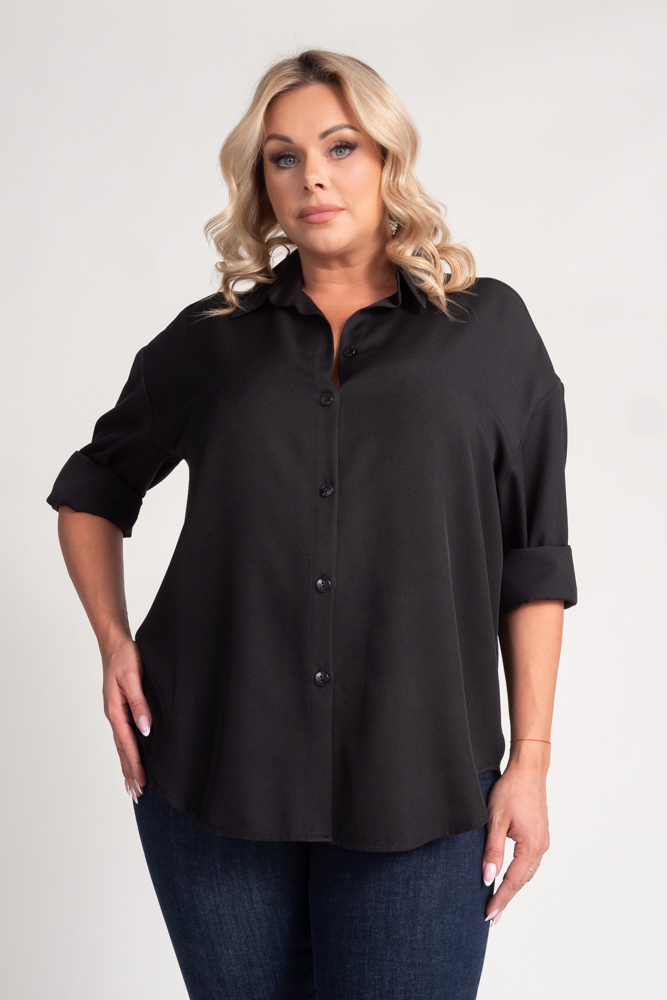 Black oversize shirt DEMENO