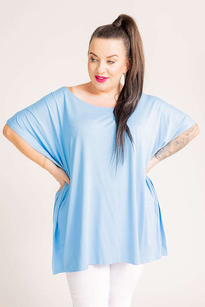 Blue Blouse by MALPEZA