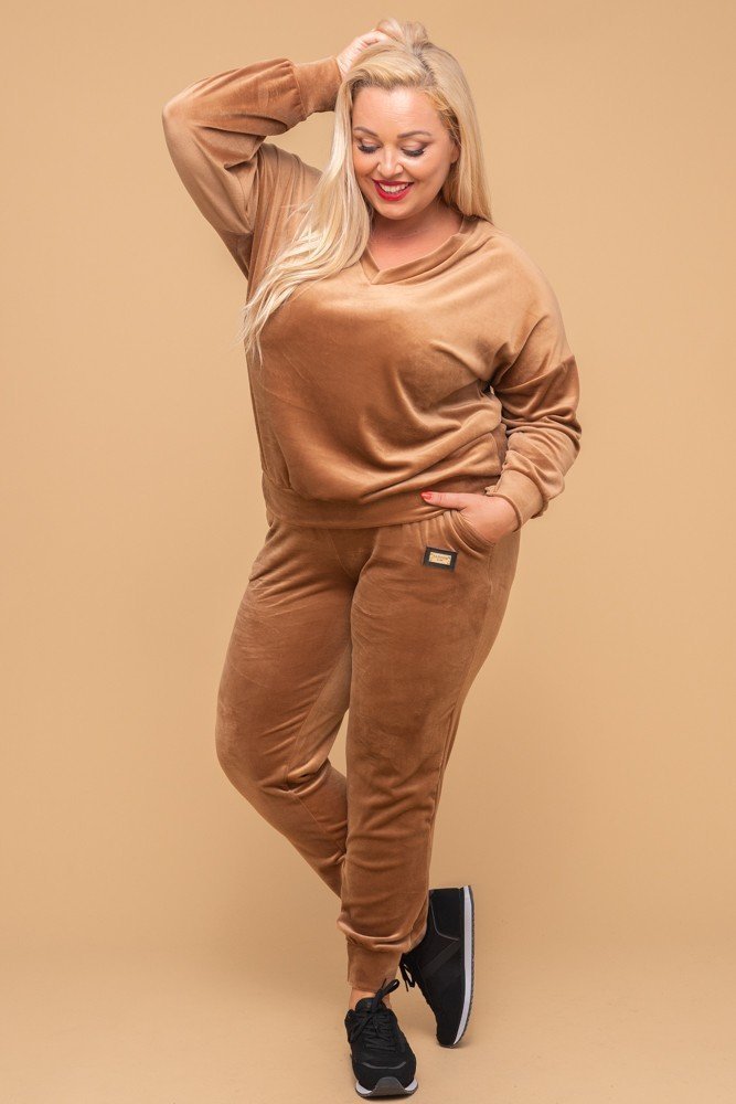 Brown MENTIO Tracksuit