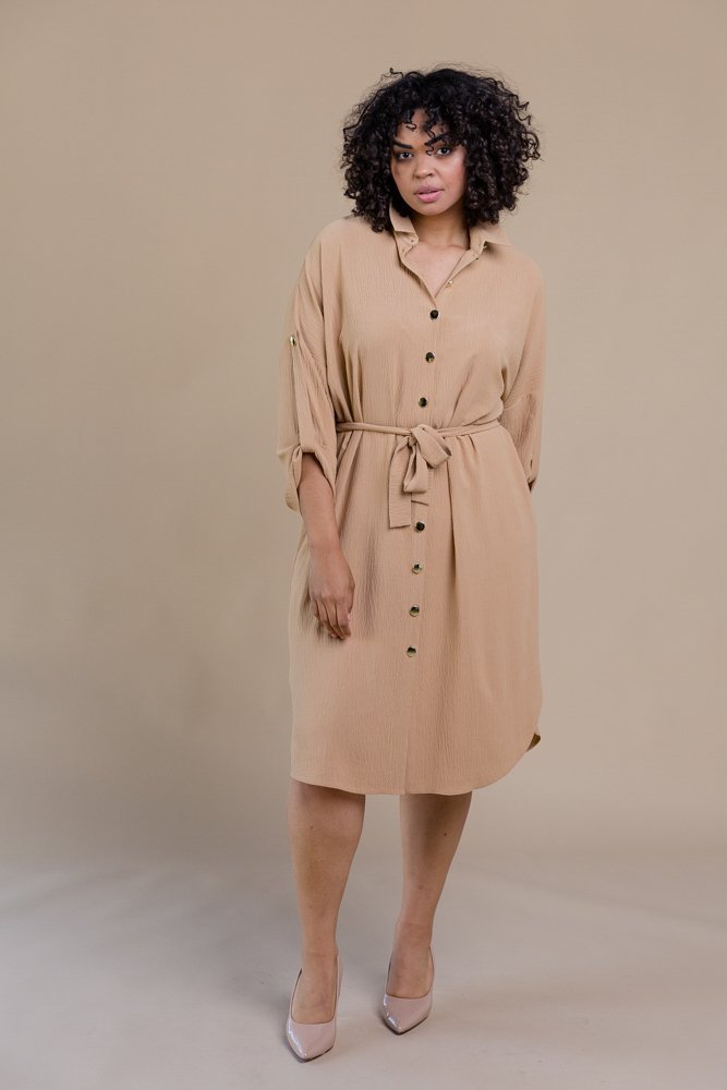 Camel TOWER dress